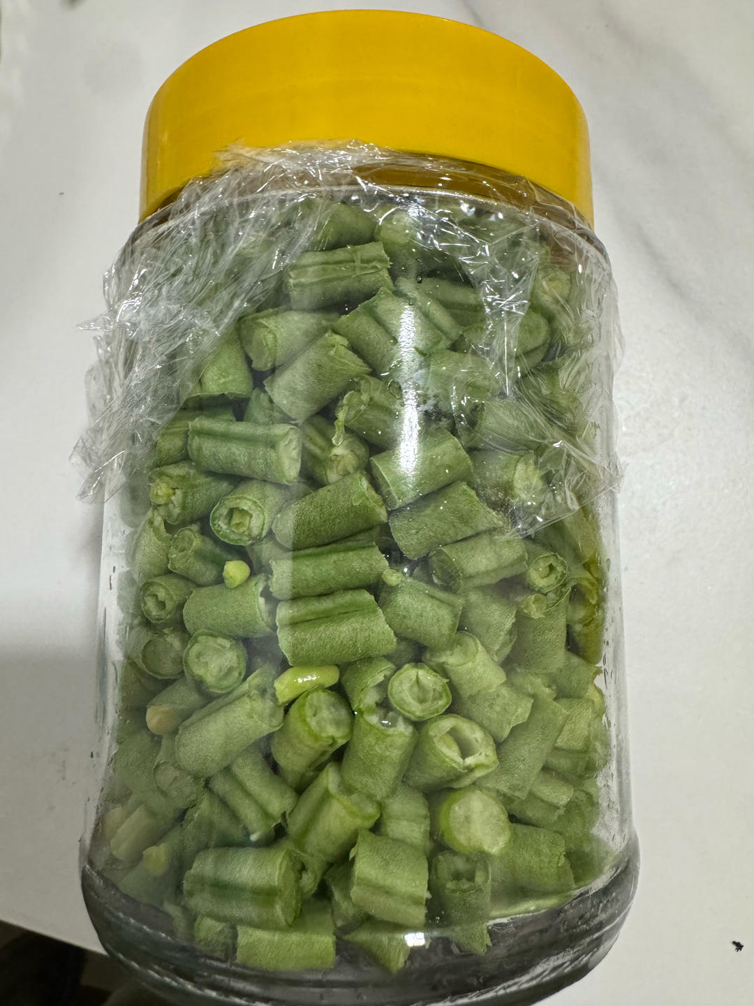 不放盐，自制酸豆角~肉末酸豆角