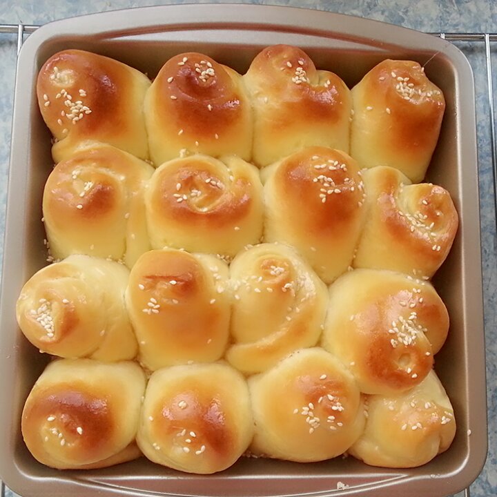 脆底蜂蜜小面包