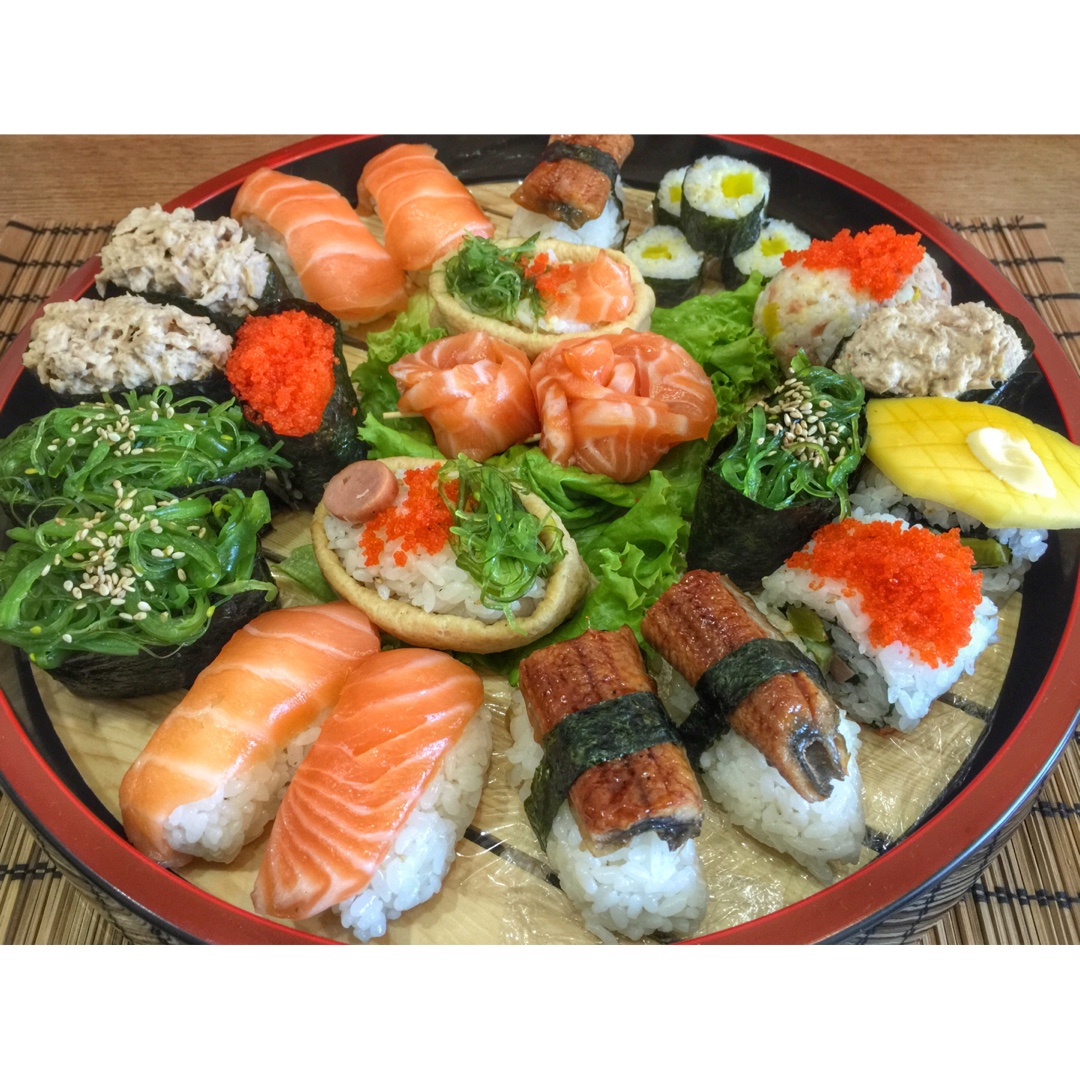 3种家常寿司做法（加利福尼亚卷，寿司卷）