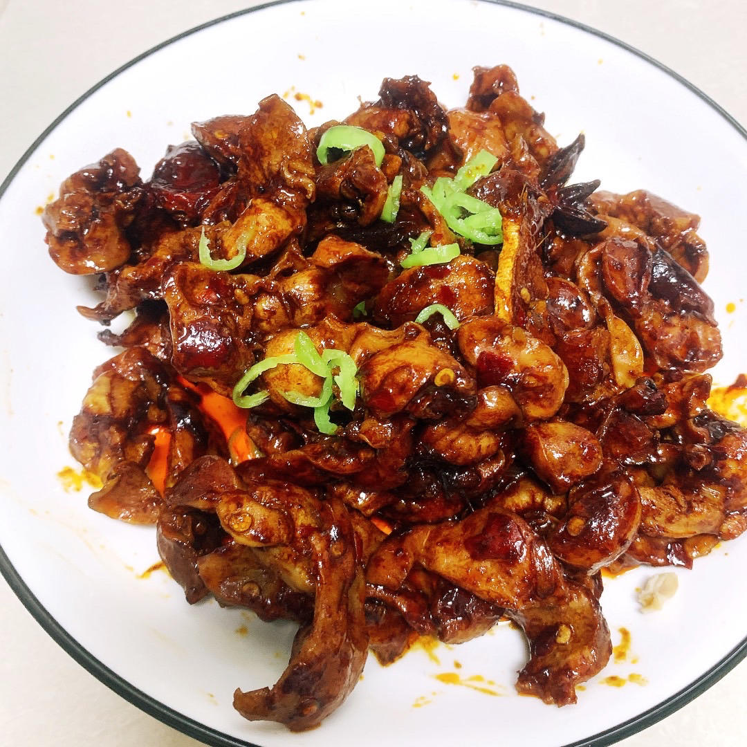五香鸡胗