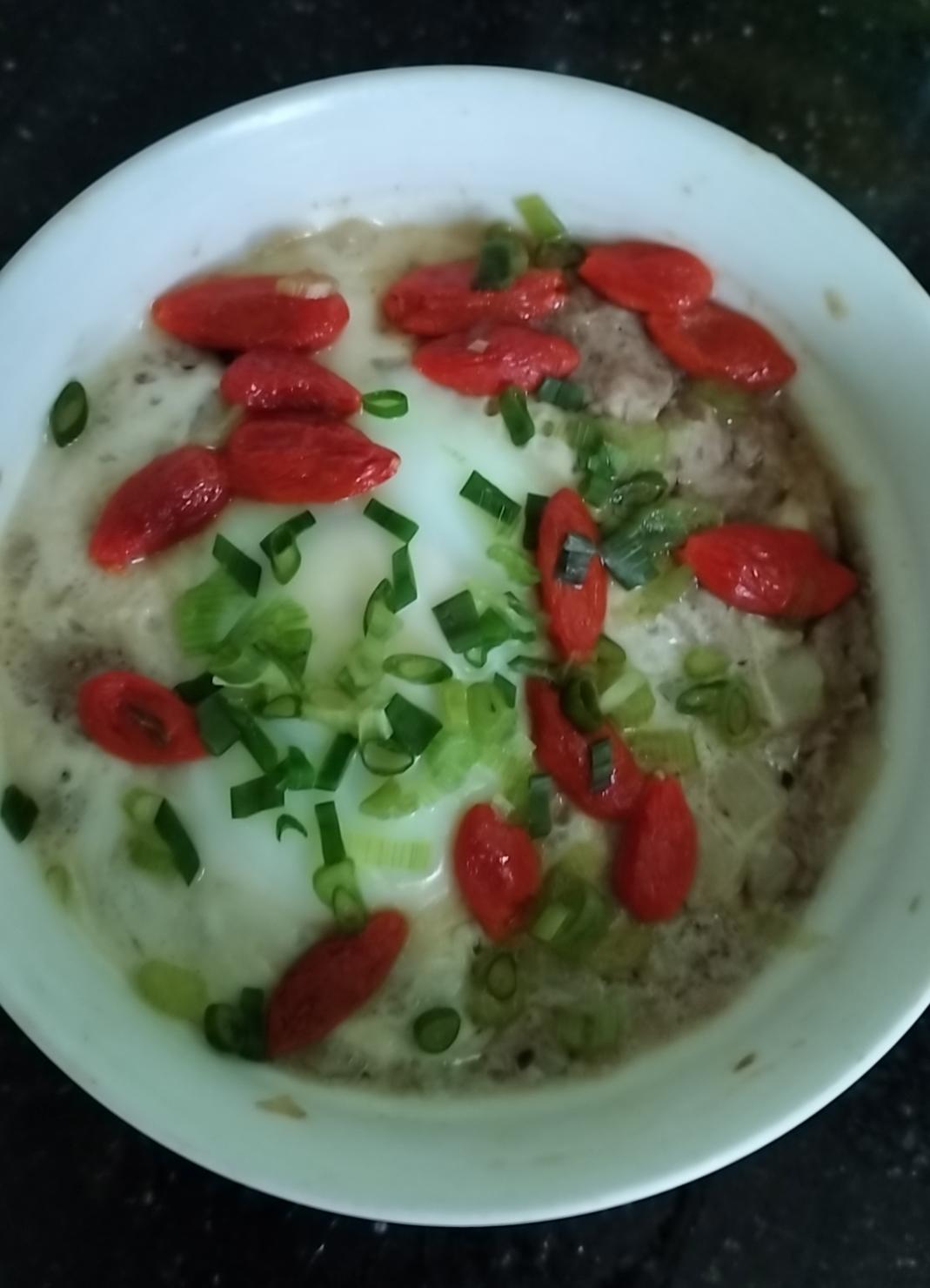 小朋友晚餐100天不重样！今日食谱：山药肉饼蒸蛋