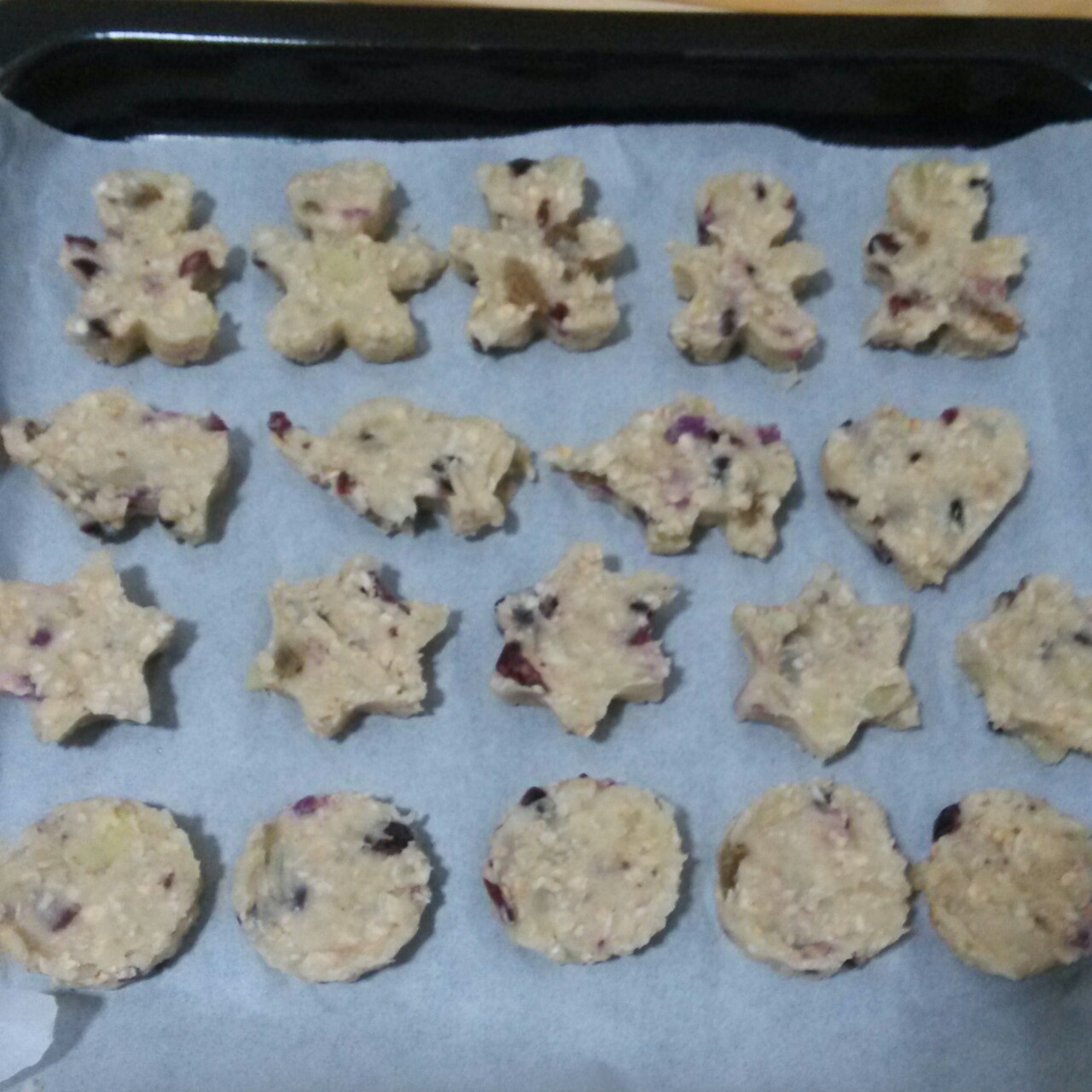可以减肥的饼干——红薯燕麦葡萄干软饼
