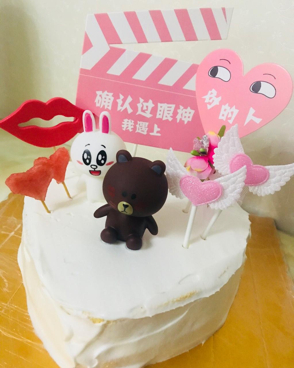 六寸戚风蛋糕