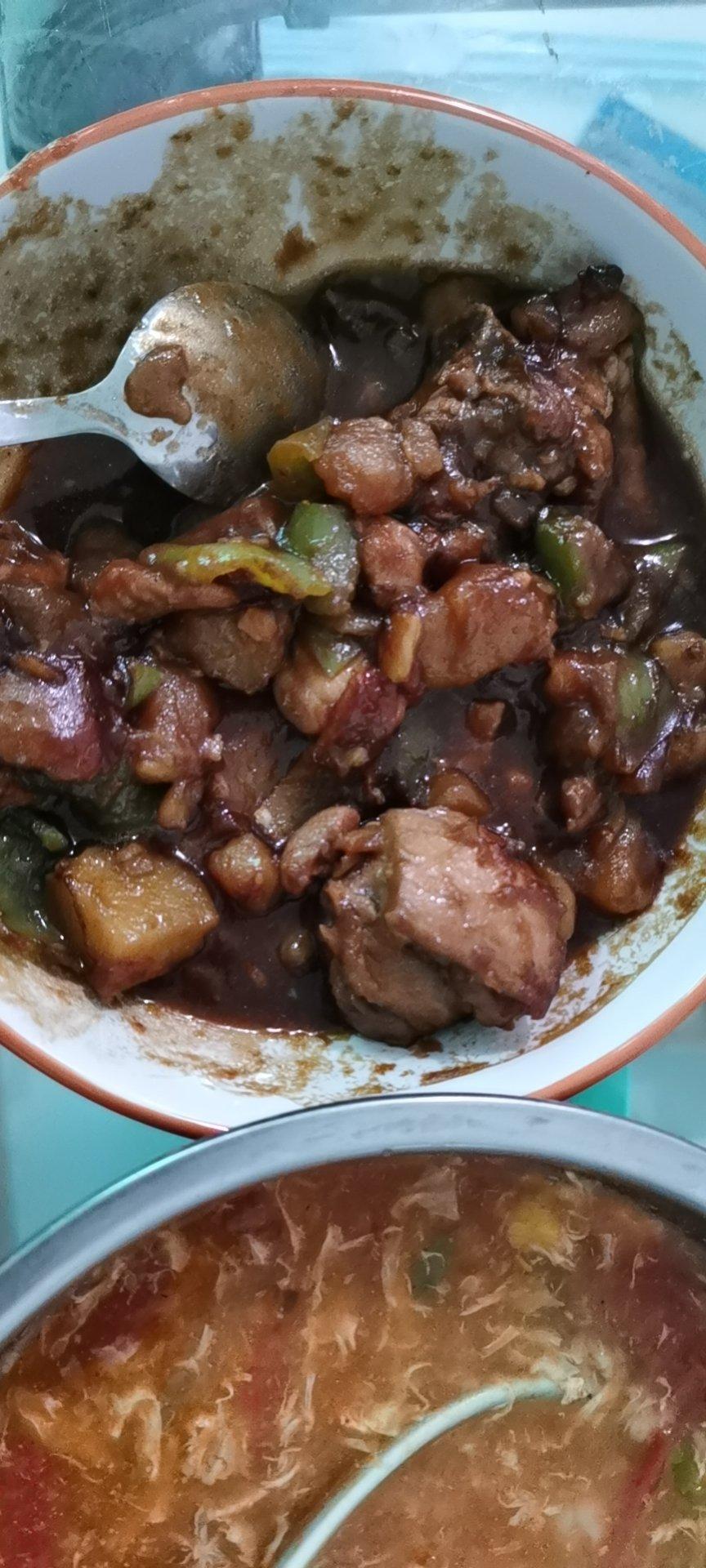 红烧土豆炖鸡块（鸡腿）