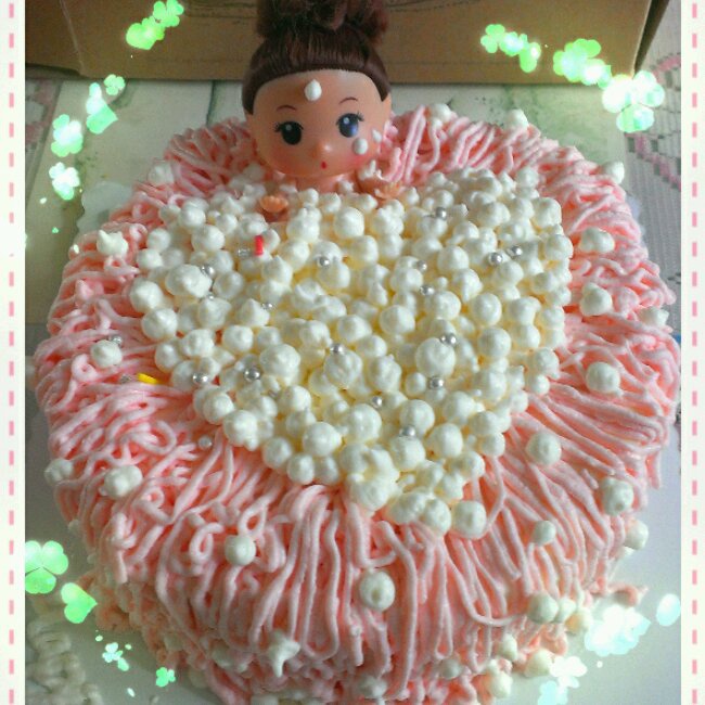 泡泡浴娃娃蛋糕