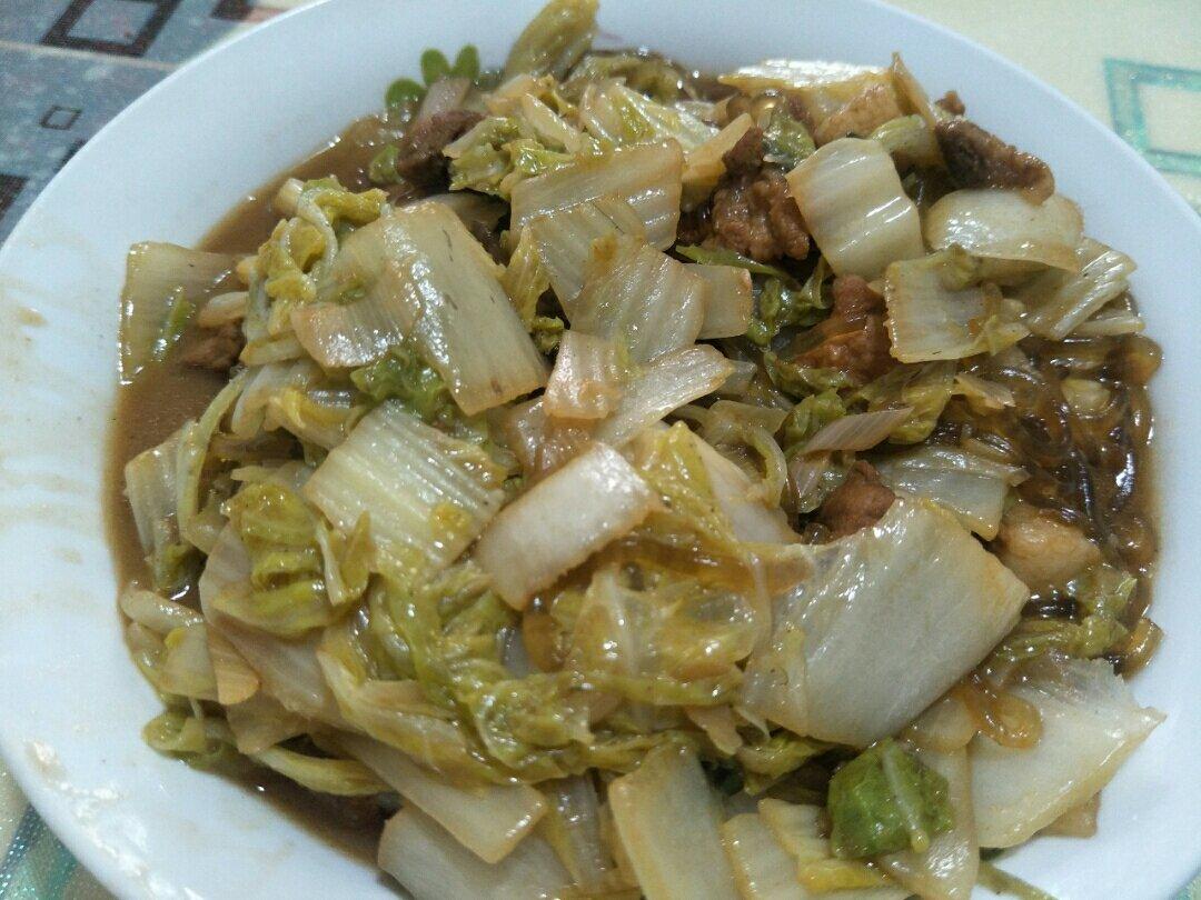 猪肉白菜炖粉条