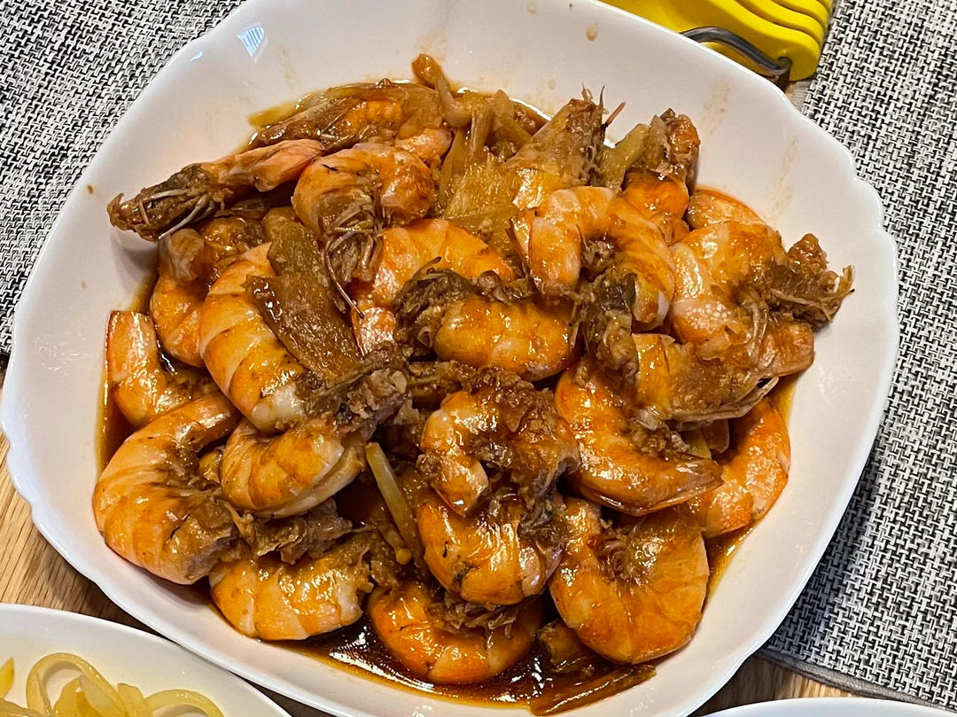 家庭版油焖大虾