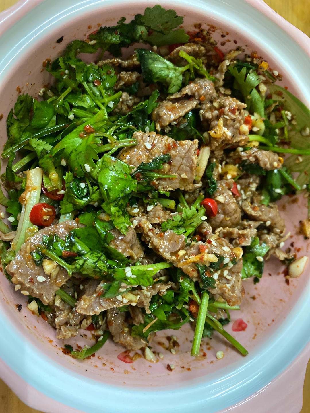 丈母娘吃了都夸的凉拌香菜牛肉