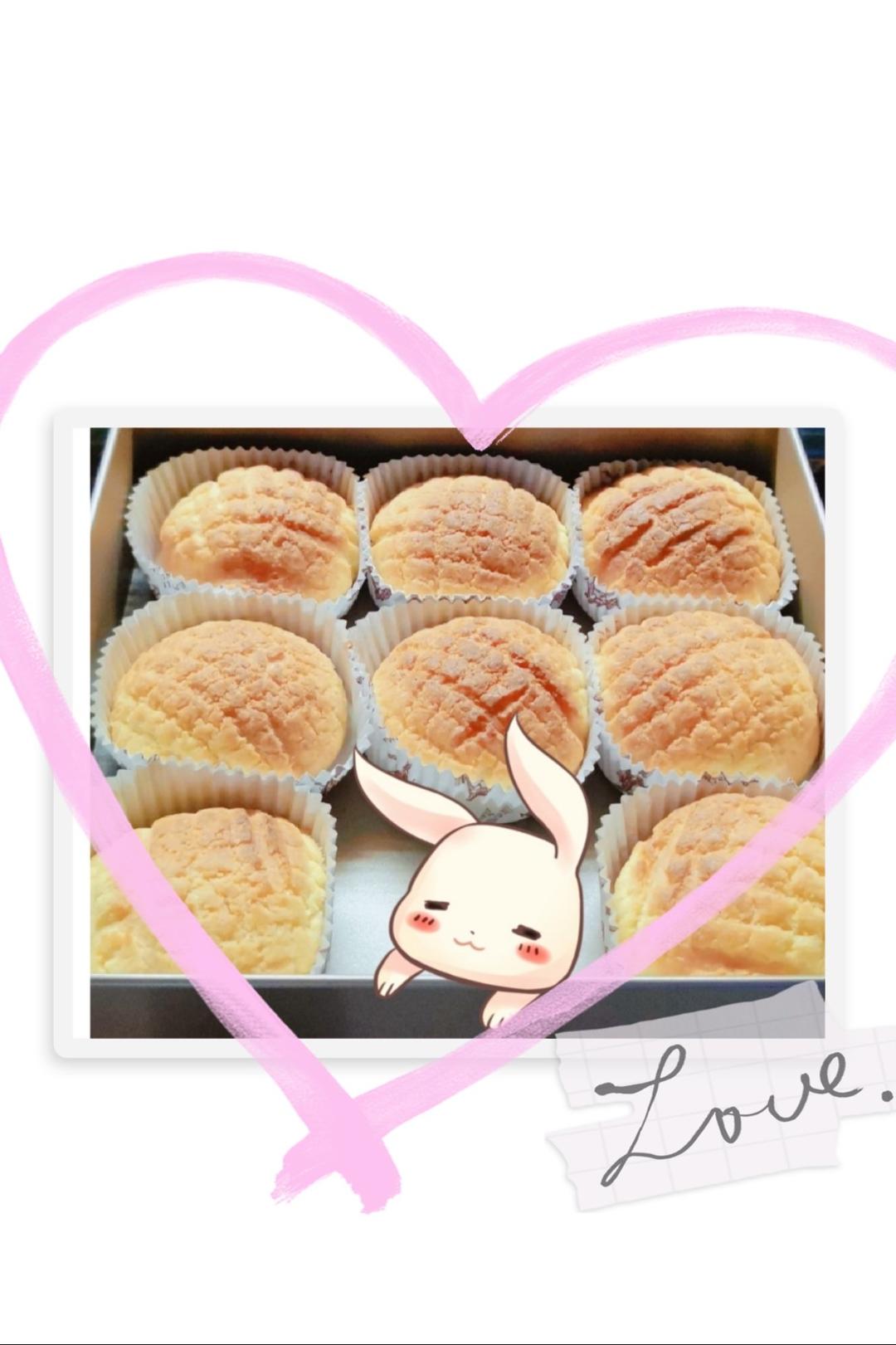 《Tinrry+》菠萝包（手揉教程）（帅帅小厨）