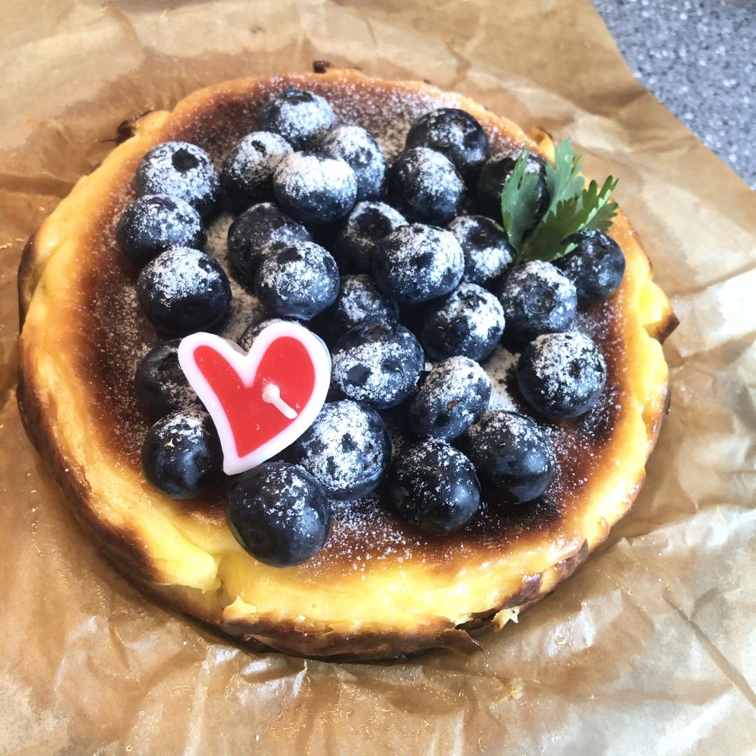 巴斯克式烤芝士蛋糕[超简单][搬运]