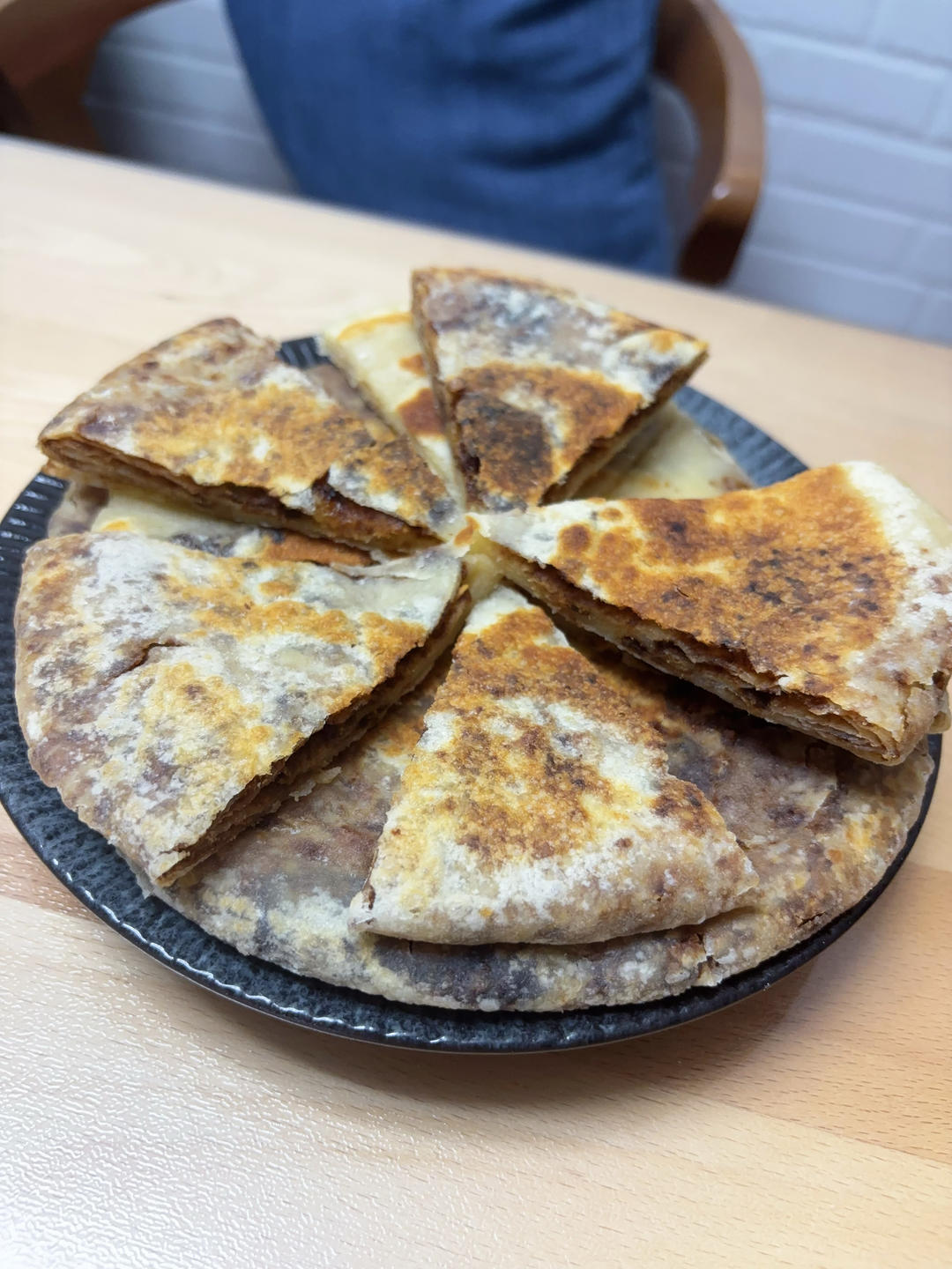 老北京麻酱红糖饼