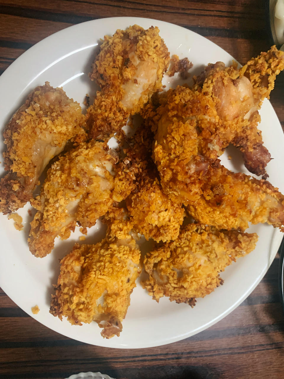 香艳蒜香炸鸡翅根（空气炸锅版）