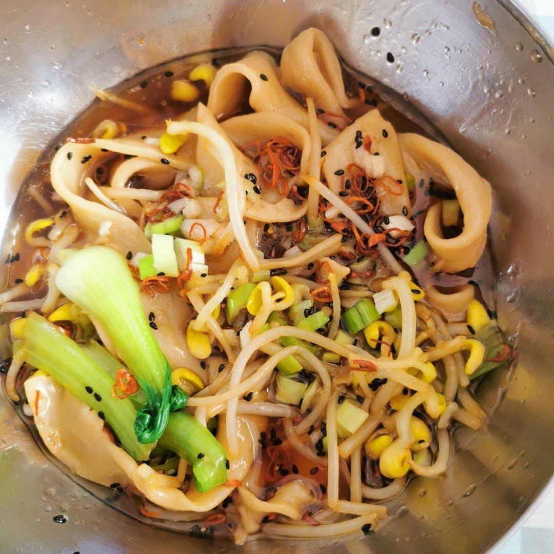 劲道好吃的油泼扯面（裤带面）