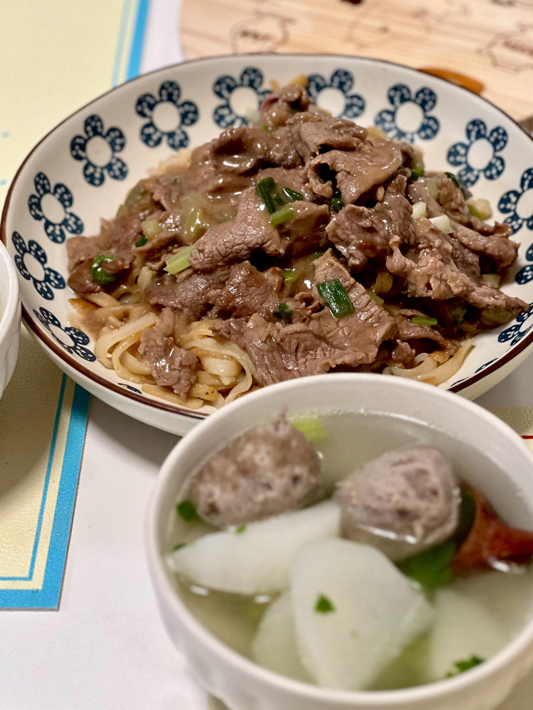 湿炒牛肉粿条