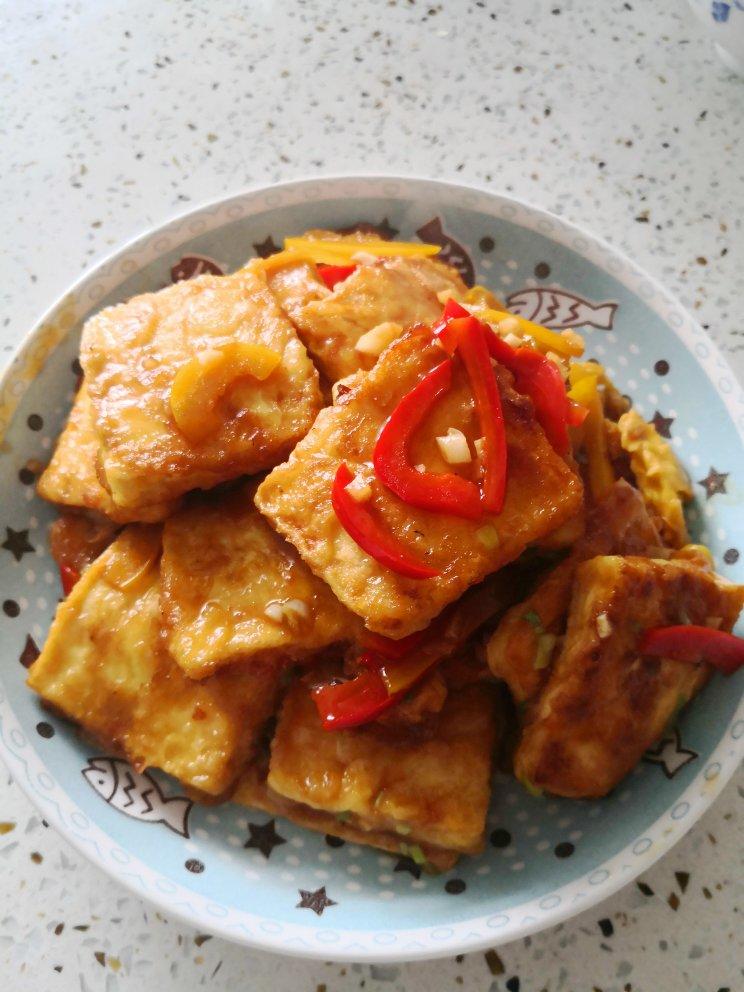 无敌好吃的香煎豆腐