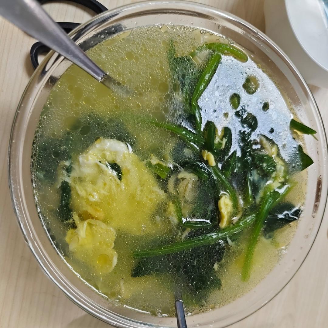 菠菜鸡蛋汤