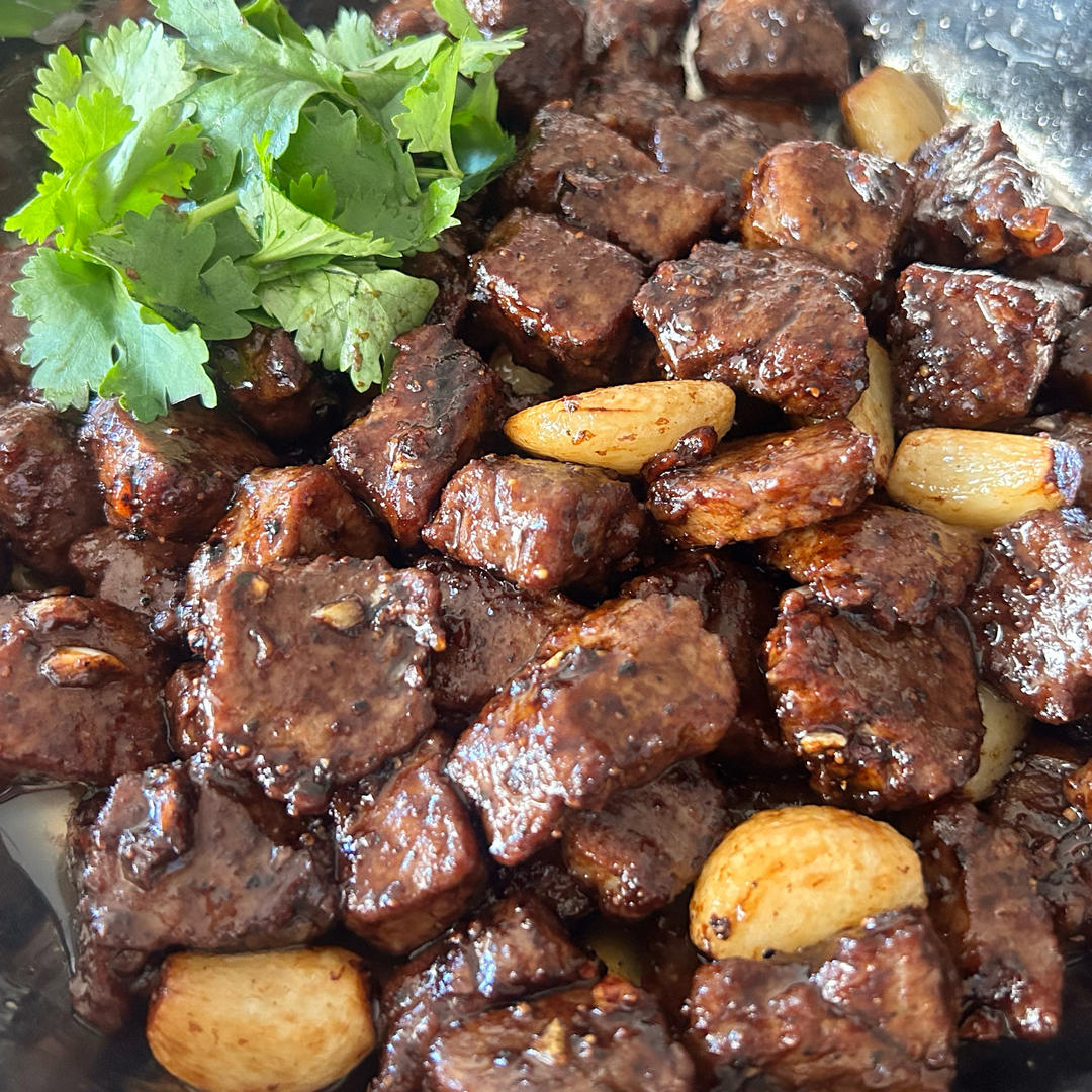 黑蒜子牛肉粒-津门秘方-家庭制作详细版