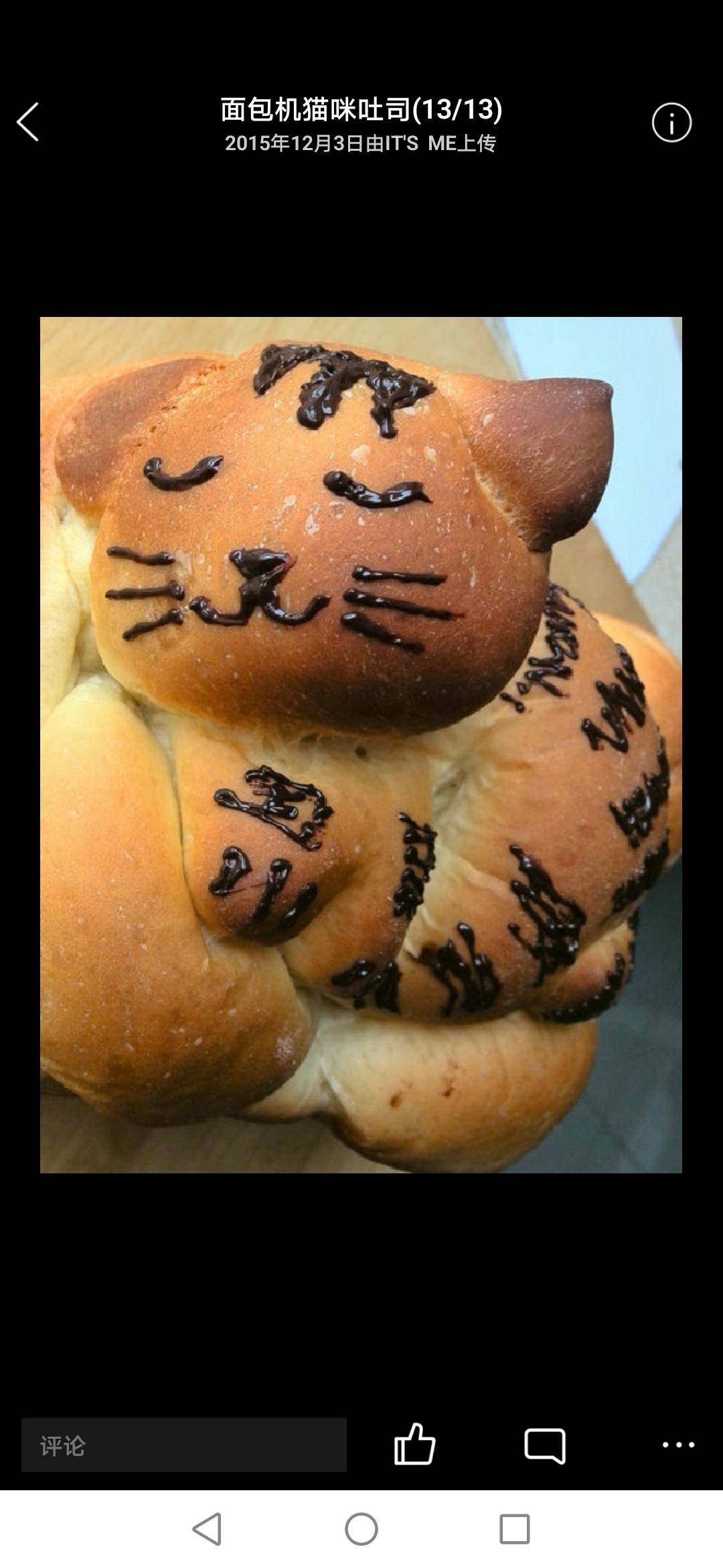 猫咪面包