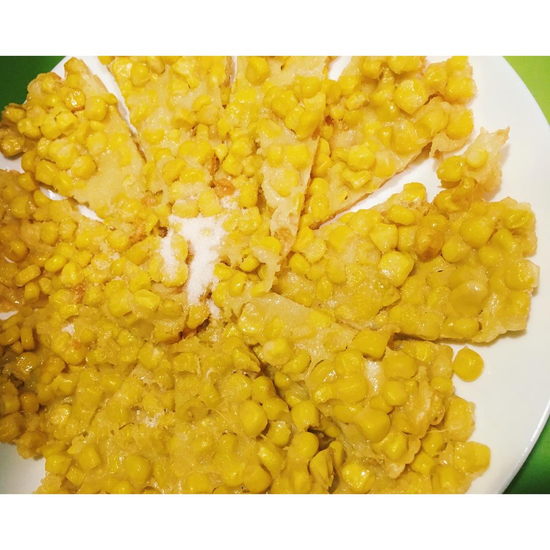 黄金玉米烙(超详细零失败)