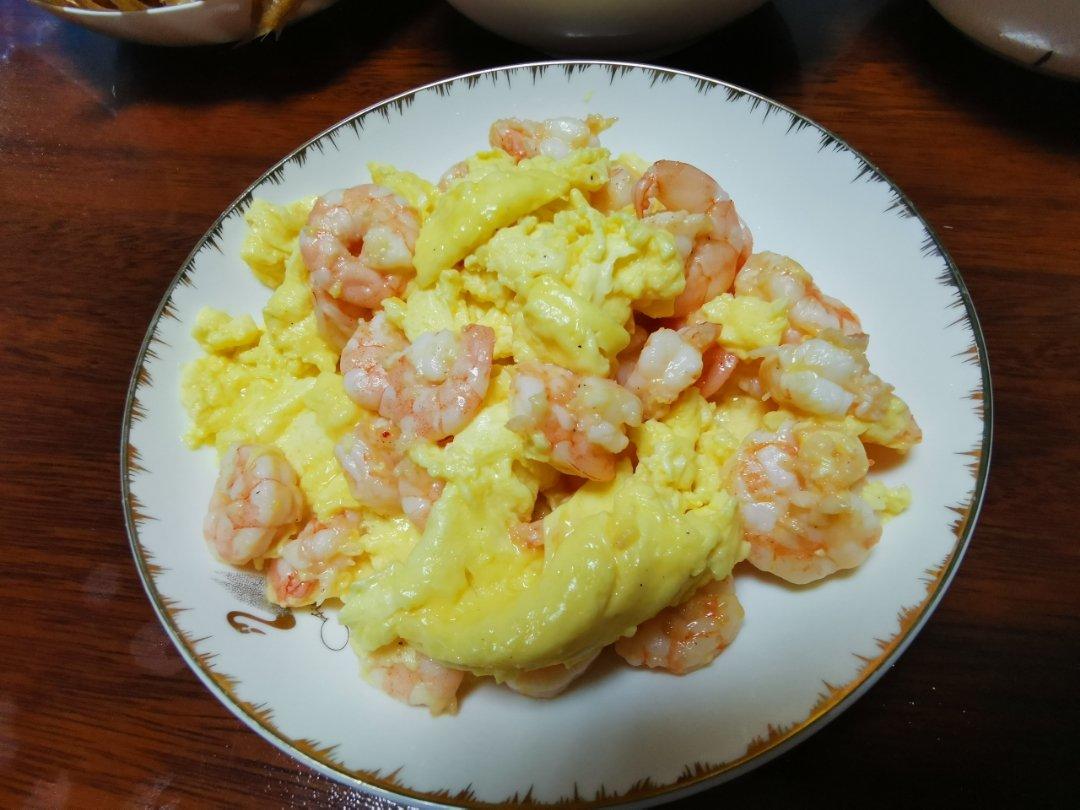虾仁无需蛋清淀粉上浆也爽口及蛋超嫩的滑蛋虾仁