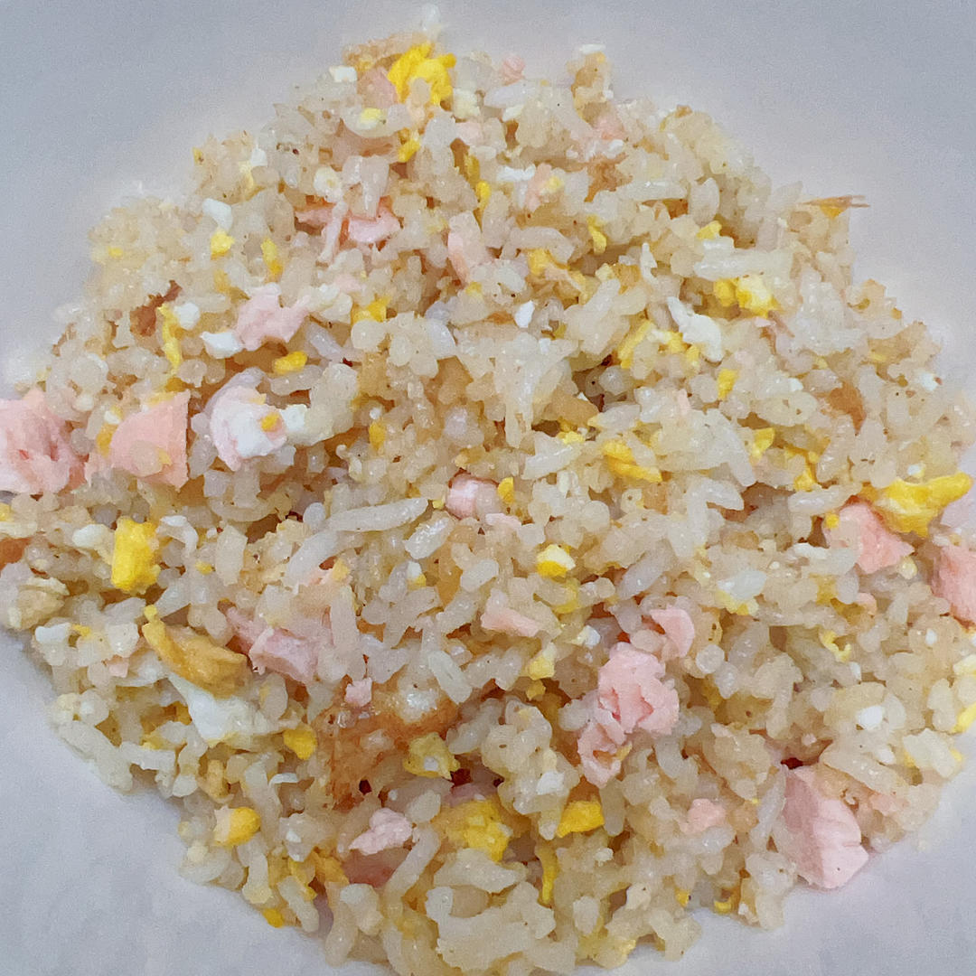 三文鱼蛋炒饭