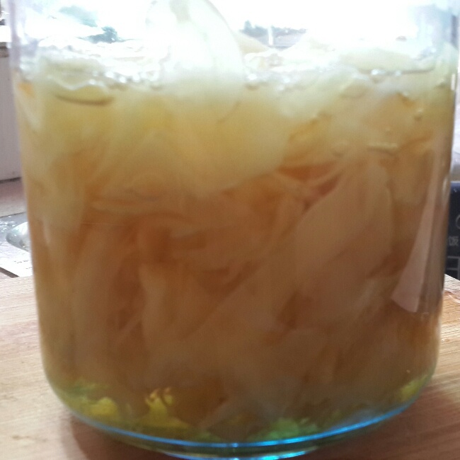 日本寿司店的泡姜