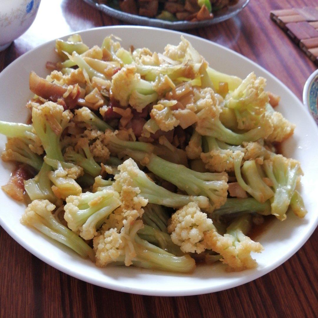 和饭店一个味道的干锅花菜
