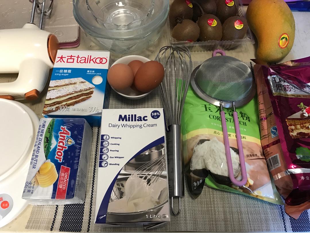 纯奶手撕吐司的做法 步骤1