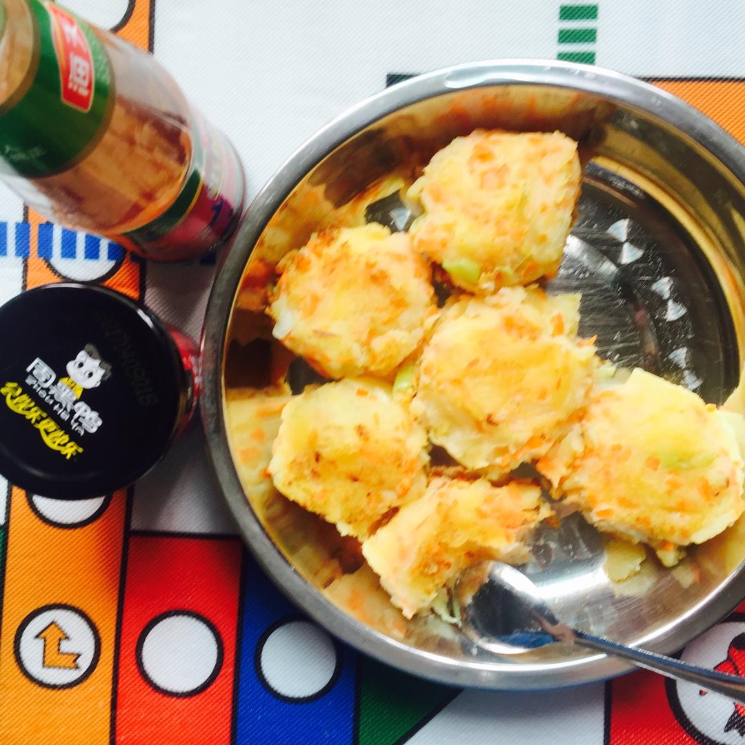 电饭锅版土豆泥煎饼