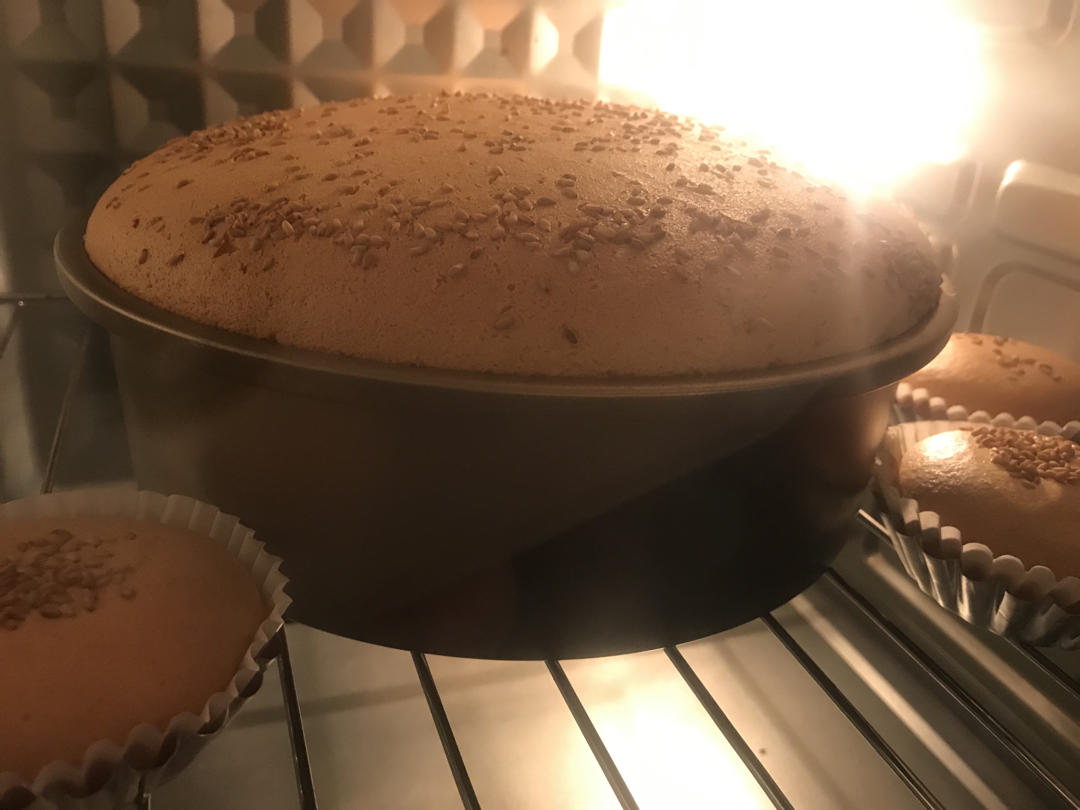 八寸戚风蛋糕（生日蛋糕坯）附六寸配单