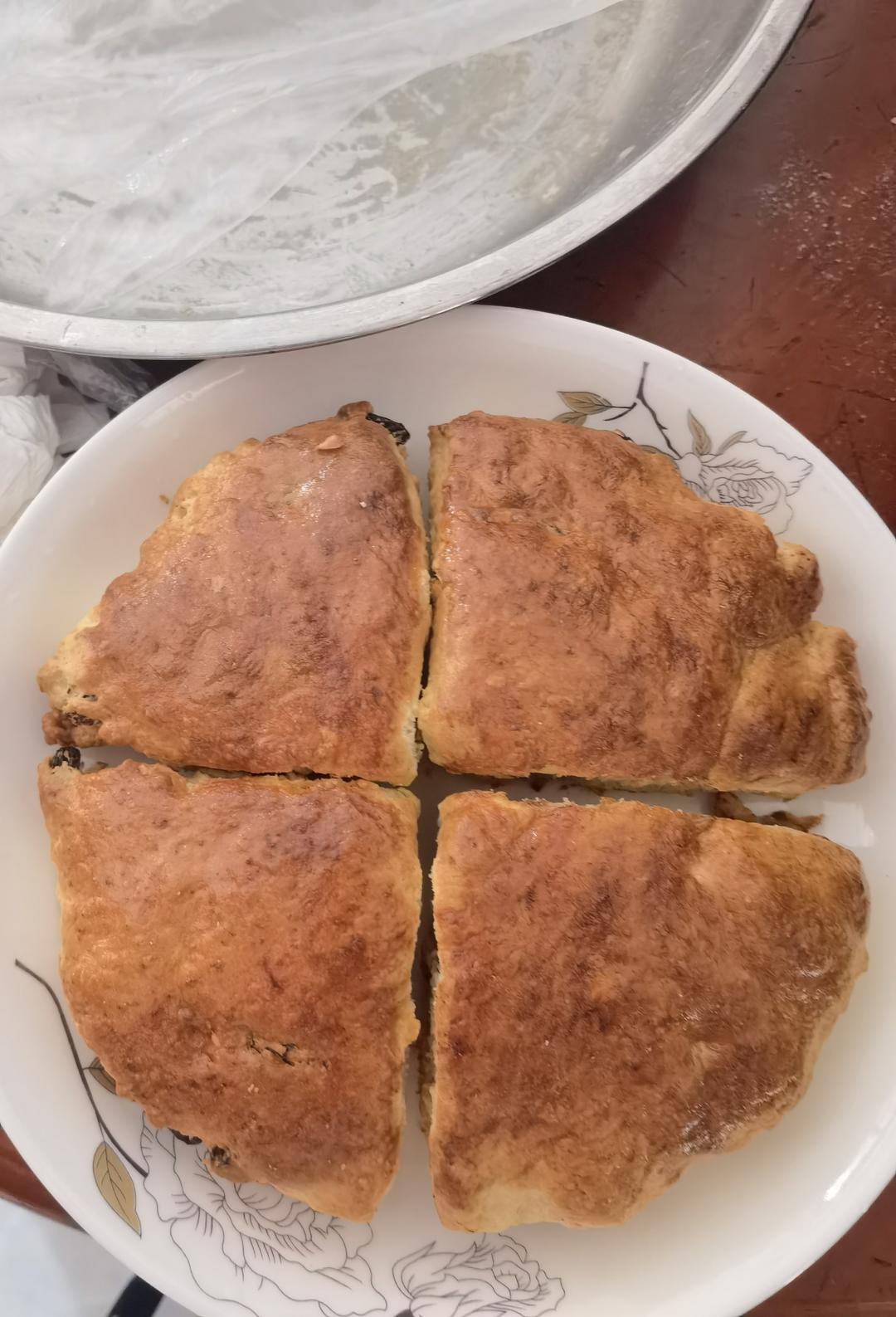 空气炸锅版葡萄干司康