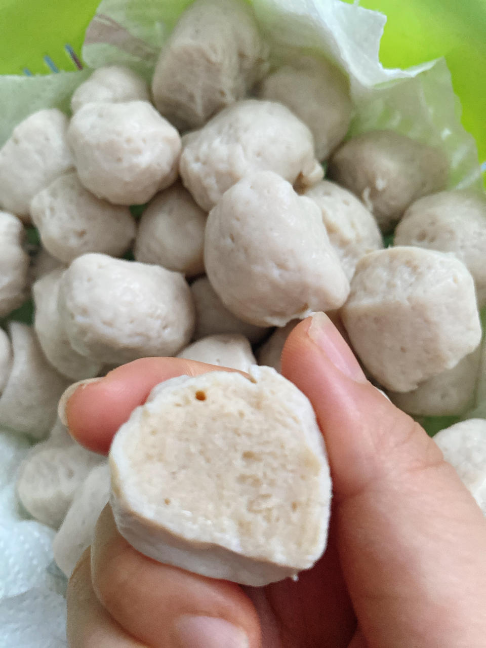 鸡胸肉丸子，超Q弹