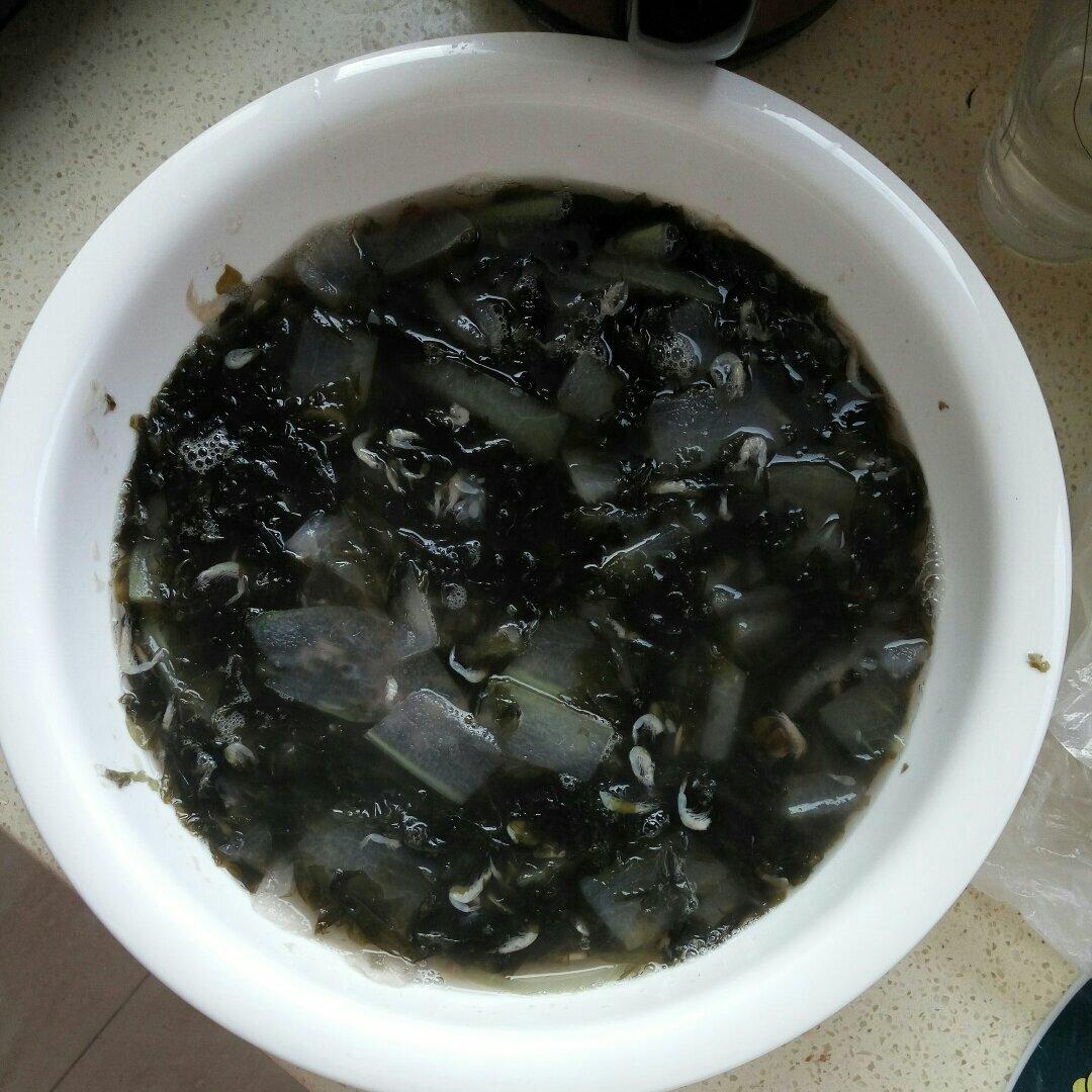 虾皮紫菜冬瓜汤