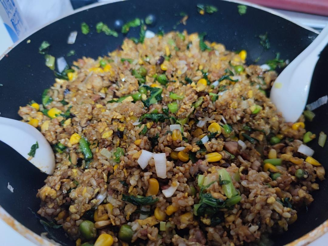 炒米饭蛋炒饭二十分钟快手家常