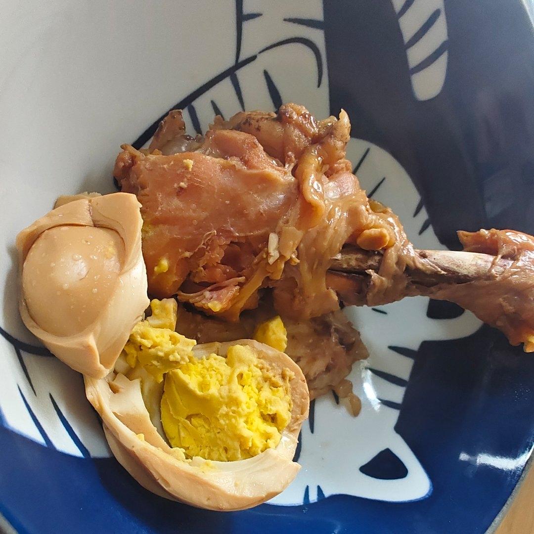 爆好吃的卤鸡腿 卤蛋❗电饭煲 炒锅都可以做~
