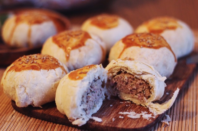 香酥鲜肉月饼