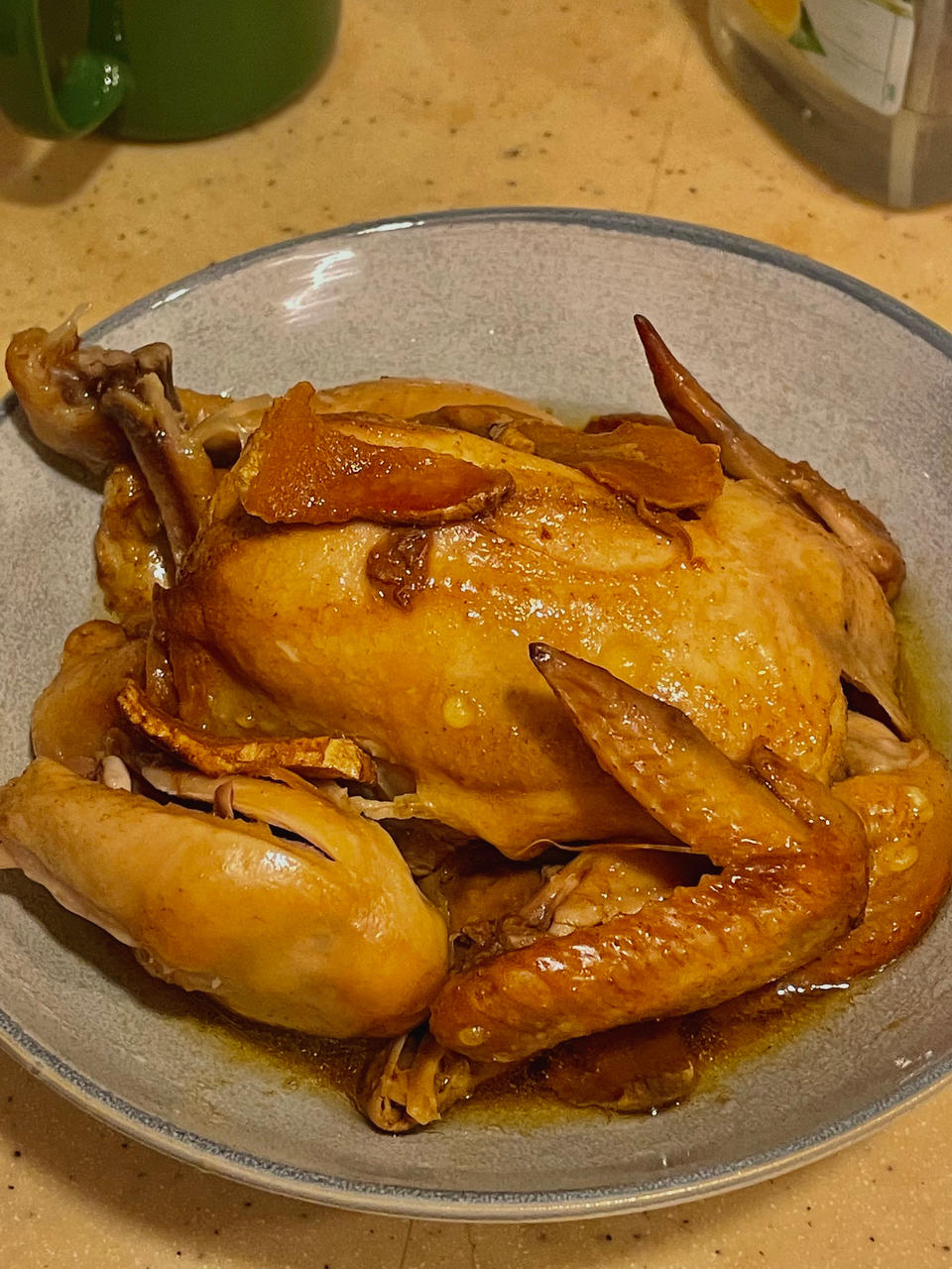 电饭煲盐焗鸡【手撕鸡】简易版