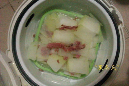肉末蒸冬瓜