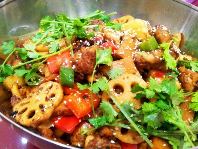 麻辣干锅兔