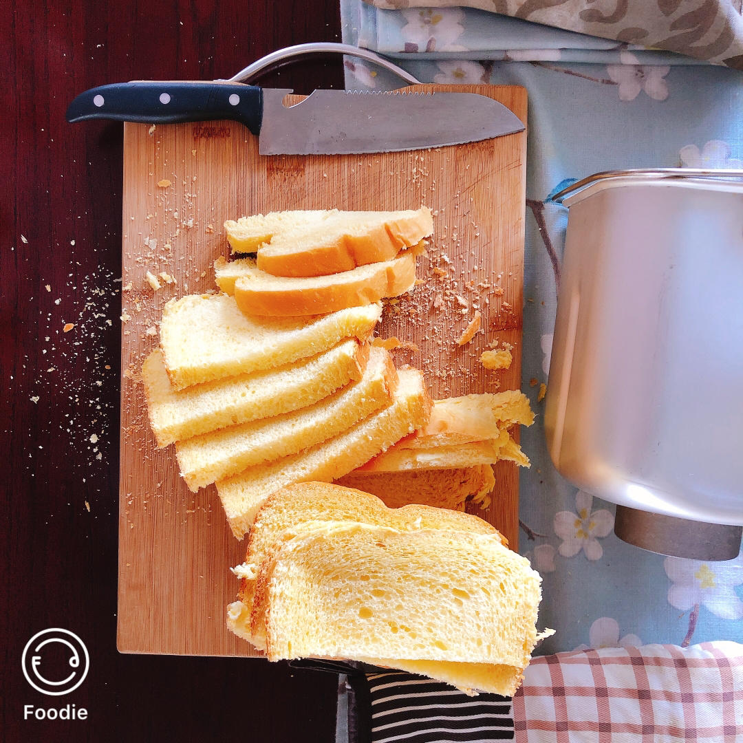 宝宝辅食：宝宝版拉丝超软吐司—拒绝面包添加剂，一次发酵，快速方便！12M+