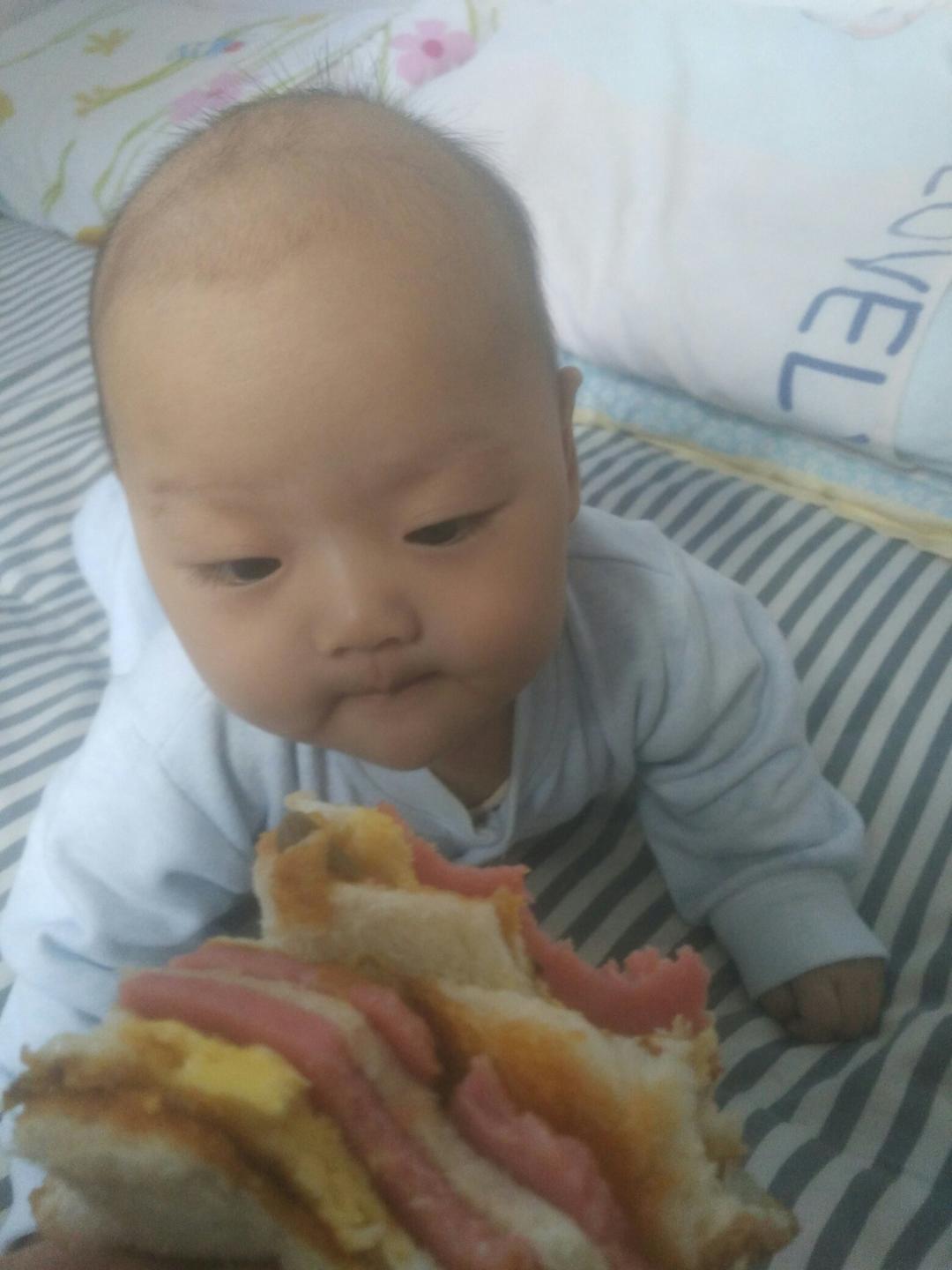 火腿芝士蛋三文治
