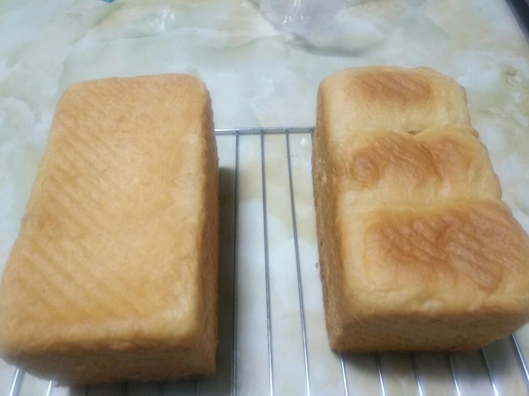 可以拉丝的超级软奶香吐司面包