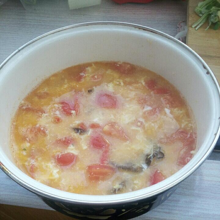 好喝到爆的西红柿鸡蛋汤