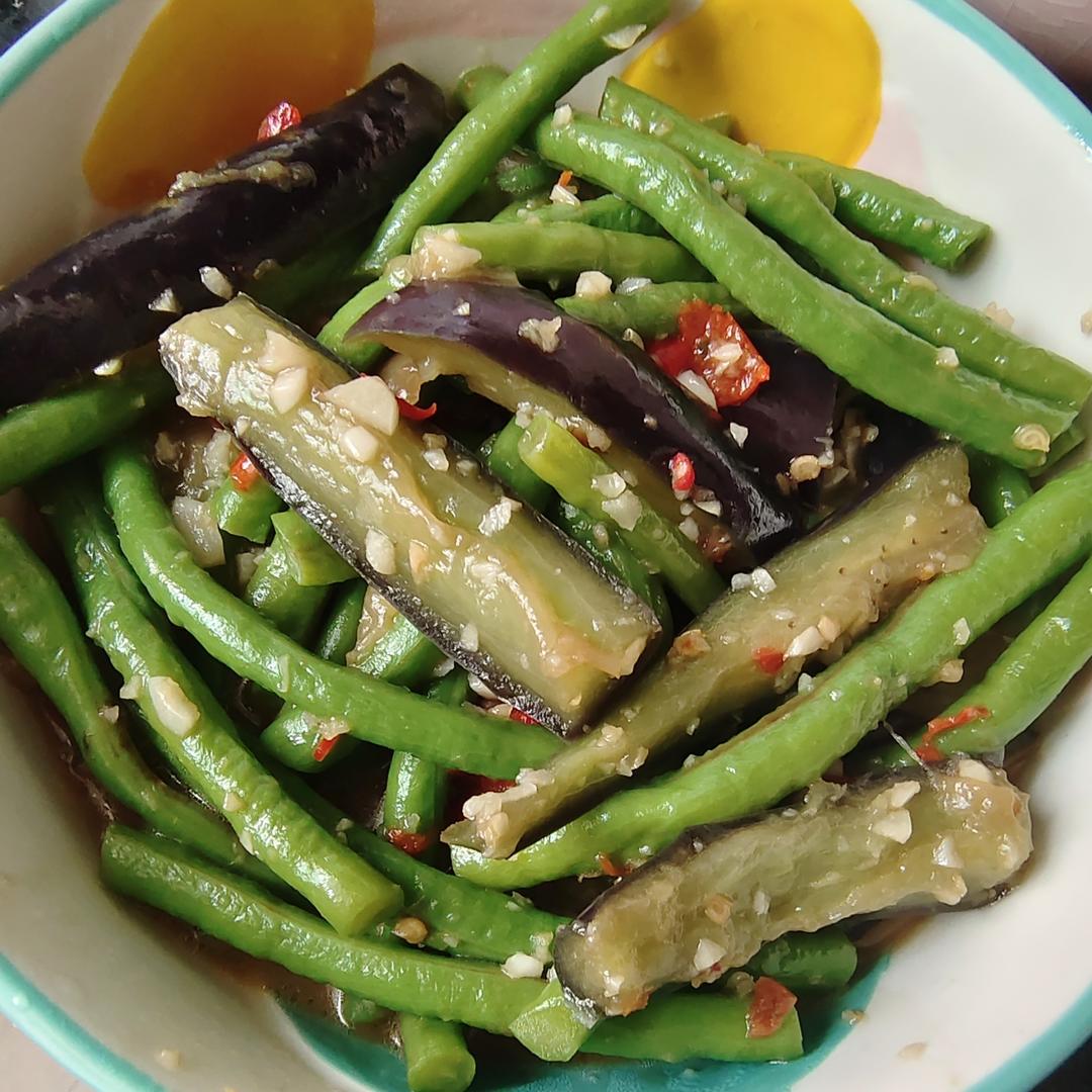 长豆角烧茄子