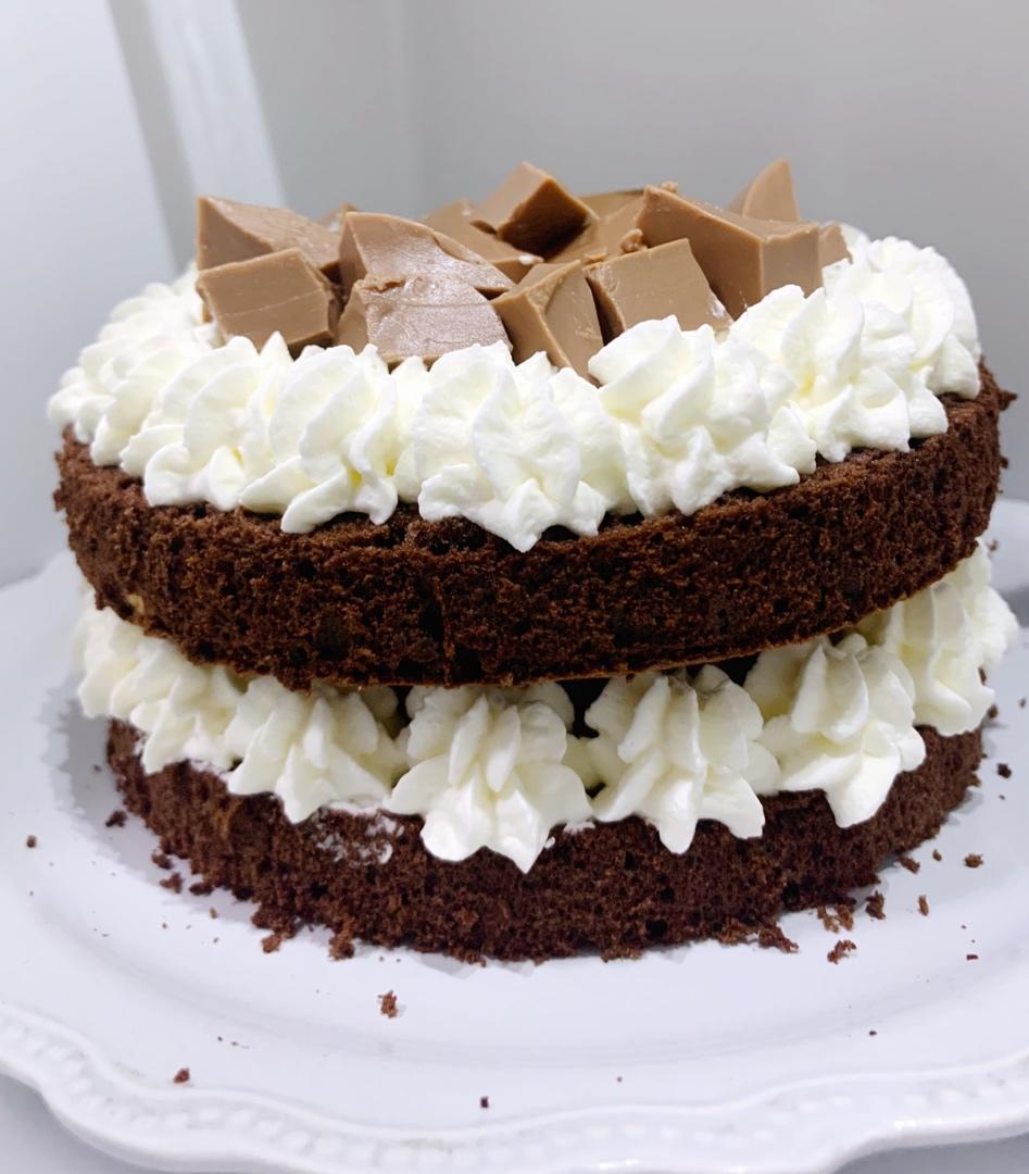 不消泡的巧克力戚风胚/「戚风及其衍生」烘焙视频蛋糕篇2