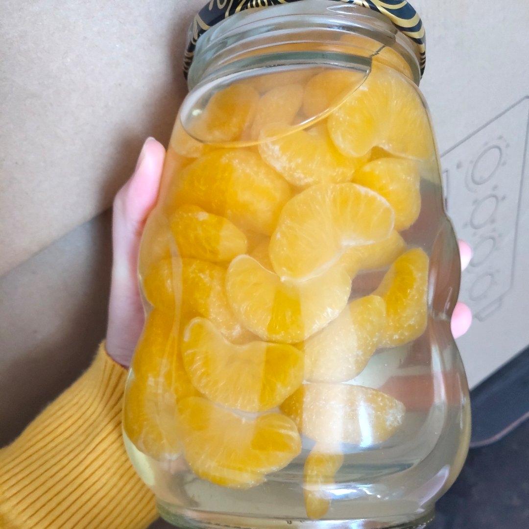 自制冰糖橘子罐头