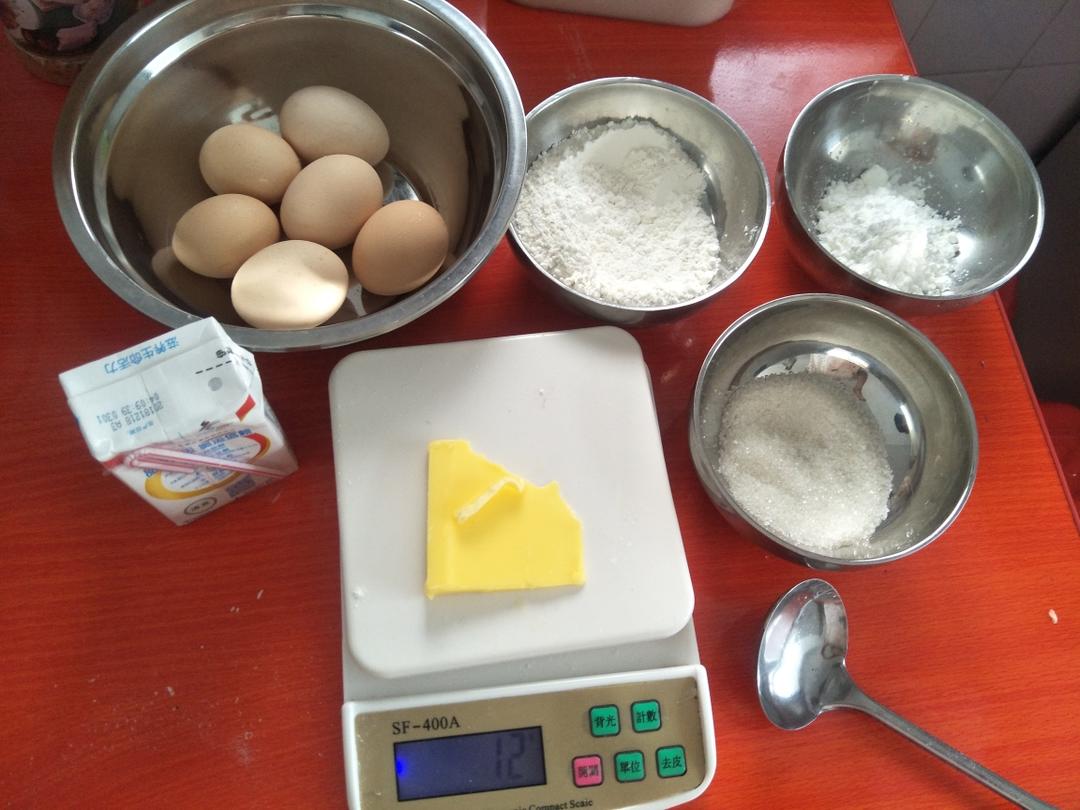 纯奶手撕吐司的做法 步骤1