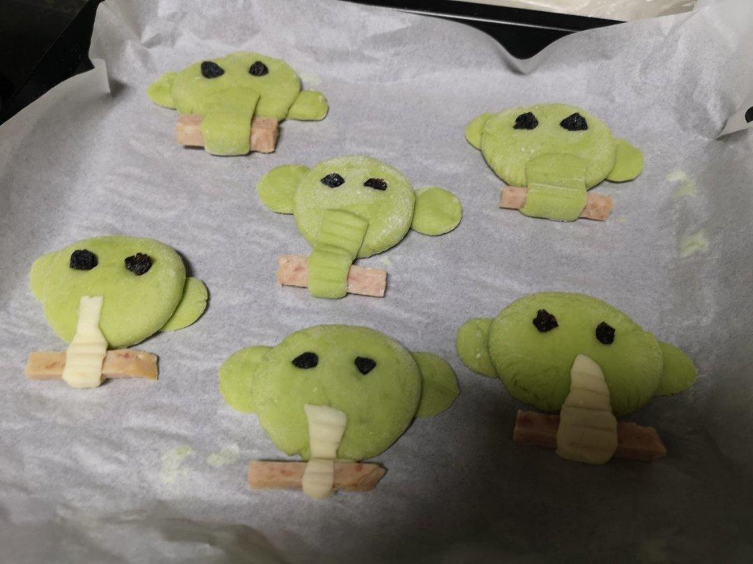 可爱大象火腿肠卡通馒头