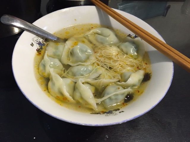 韭菜馅饺子