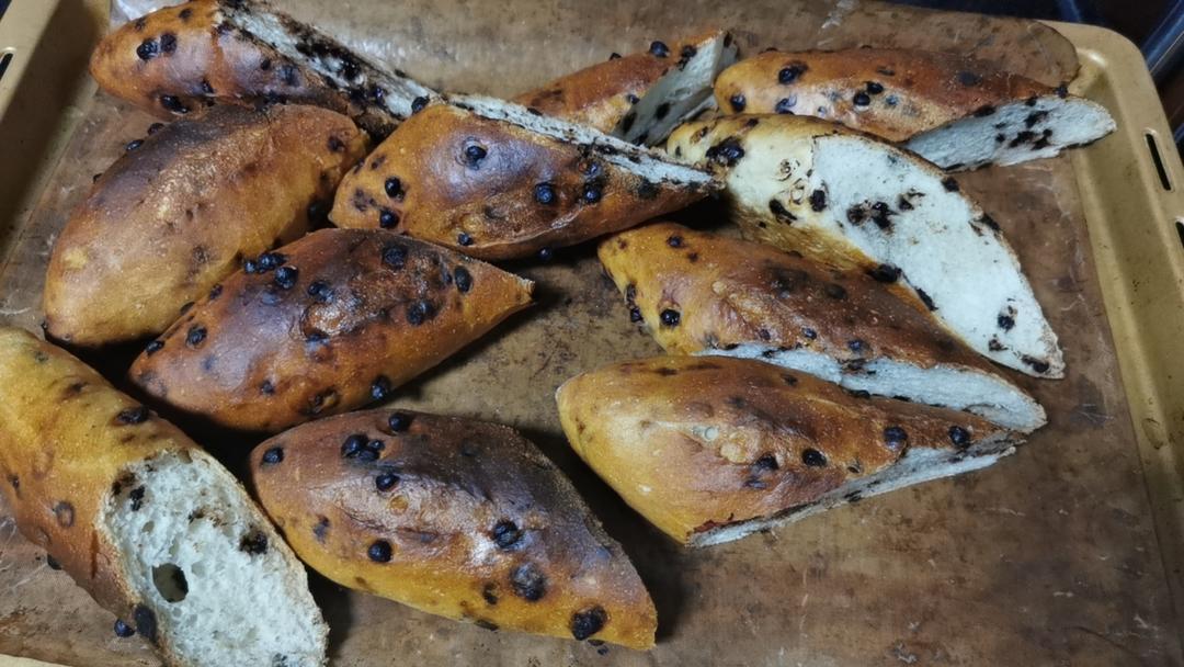 巧克力脆皮面包